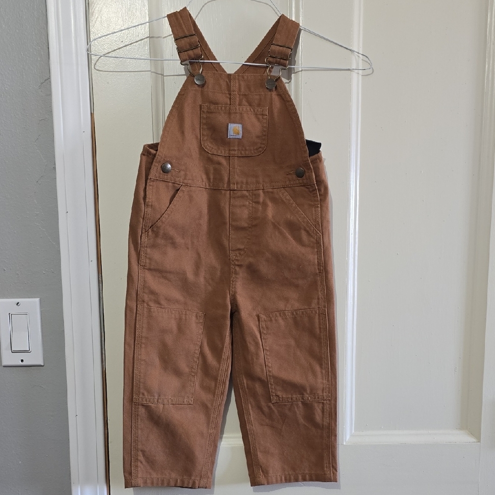 Carhartt Kids Tan Overalls
